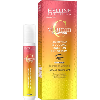 Eveline Cosmetics Vitamin C 3x Action Roll-On Eye Serum 15ml