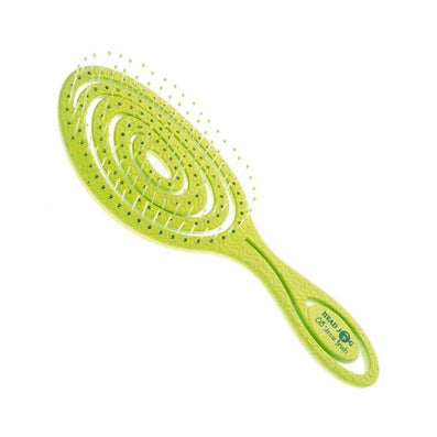 Head Jog 08 Straw Paddle Brush Gooseberry