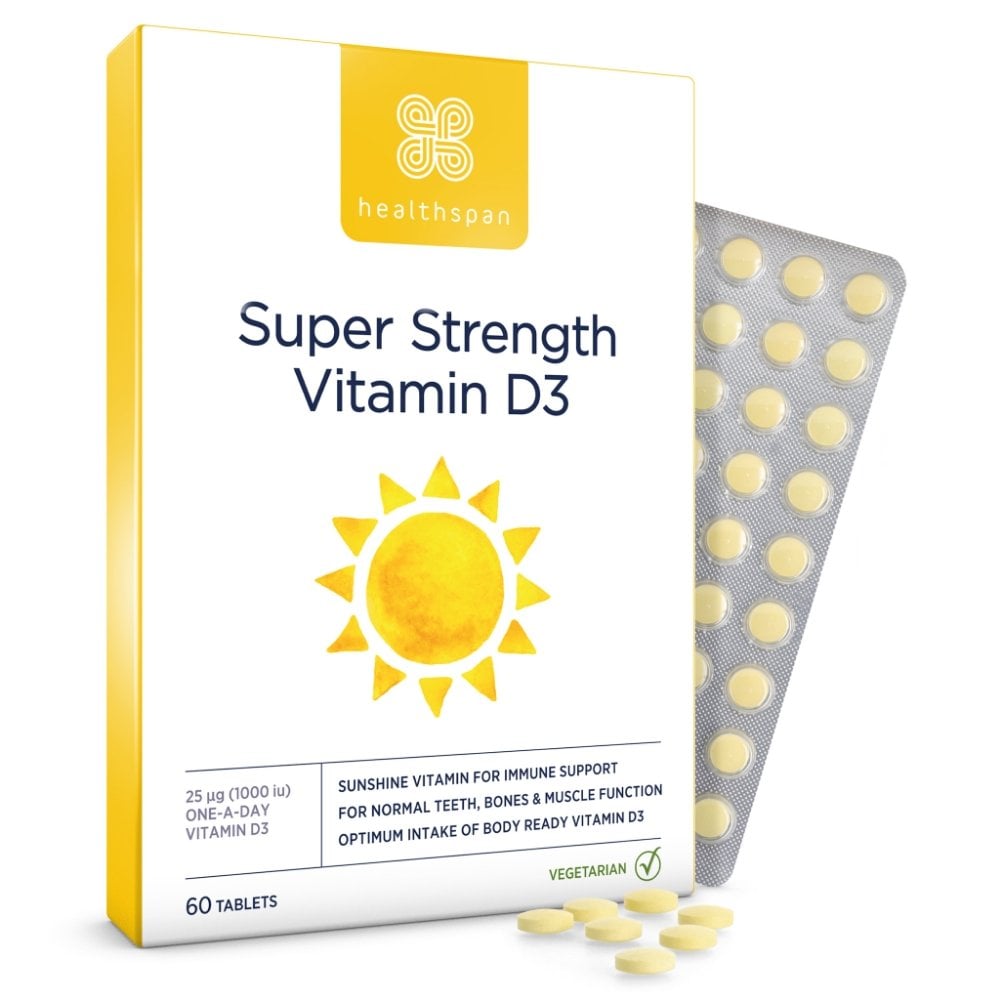 Omega-3 super strength Healthspan avec vitamine D