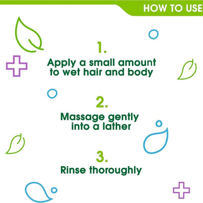 Simple Kind To Skin Kids Hypoallergenic Hair & Body Wash 225ml