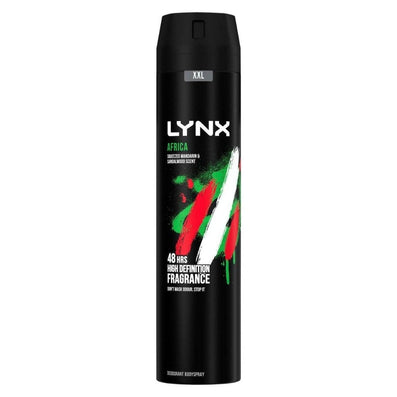 Lynx XXL Africa 48h Deodorant Body Spray 250ml