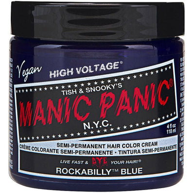 Manic Panic High Voltage Classic Hair Colour Cream Rockabilly Blue 118ml