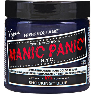 Manic Panic High Voltage Classic Hair Colour Cream Shocking Blue 118ml