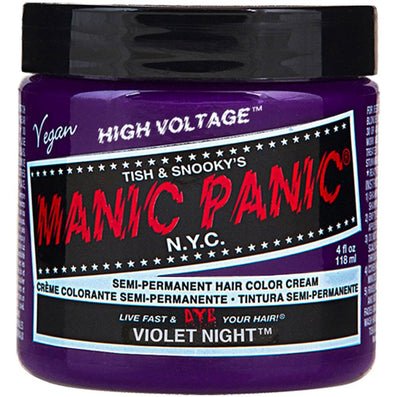 Manic Panic High Voltage Classic Hair Colour Cream Violet Night 118ml