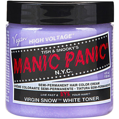 Manic Panic High Voltage Classic Hair Colour Cream Virgin Snow 118ml