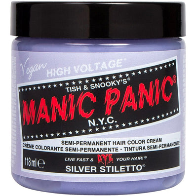 Manic Panic High Voltage Classic Hair Colour Silver Stilleto 118ml