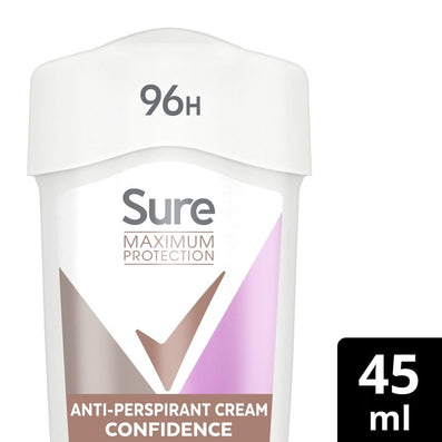 Sure Maximum Protection 96h Confidence Anti-Perspirant Deodorant Stick 45ml