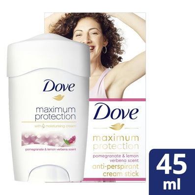 Dove Maximum Protection Pomegranate & Lemon Verbena Anti-Perspirant Stick 45ml