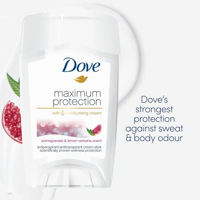 Dove Maximum Protection Pomegranate & Lemon Verbena Anti-Perspirant Stick 45ml