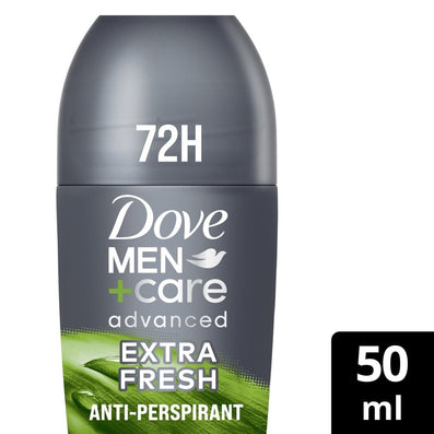 Dove Men Advanced Care Extra Fresh Anti-Perspirant Deodorant Roll-On 50ml