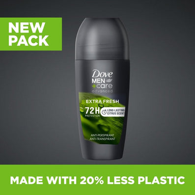 Dove Men Advanced Care Extra Fresh Anti-Perspirant Deodorant Roll-On 50ml