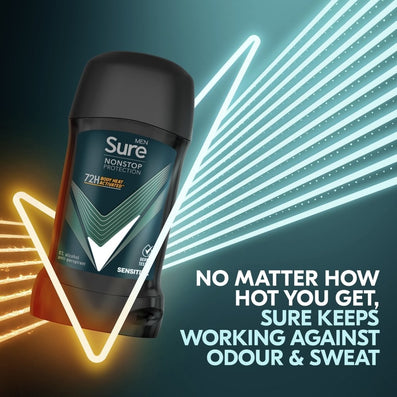 Sure Men Nonstop Protection 48h Sensitive Anti-Perspirant Deodorant Stick 50ml