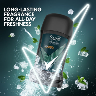 Sure Men Nonstop Protection 48h Sensitive Anti-Perspirant Deodorant Stick 50ml