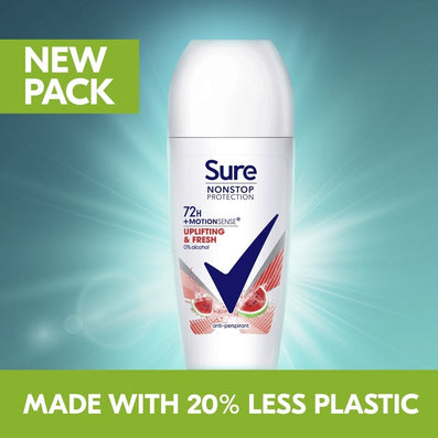 Sure Nonstop Protection 72h Uplifting & Fresh Anti-Perspirant Roll On Deodorant 50ml