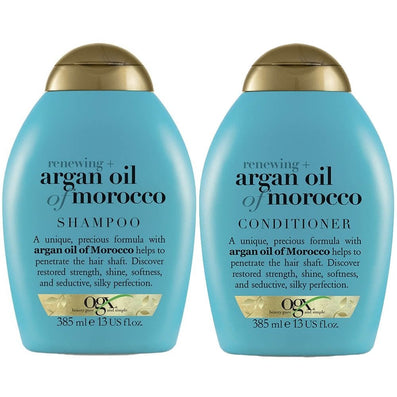 OGX Renewing+ Argan Oil of Morocco Damage Repair Shampoo & Conditioner Twin 2 x 385ml