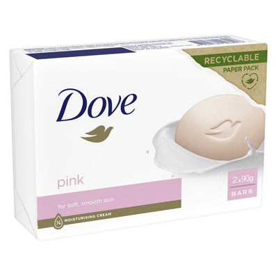 Dove Pink Beauty Bar 2 x 90g
