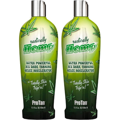 ProTan Radically Hemp Gelee Tanning Accelerator Twin Pack 2 x 250ml