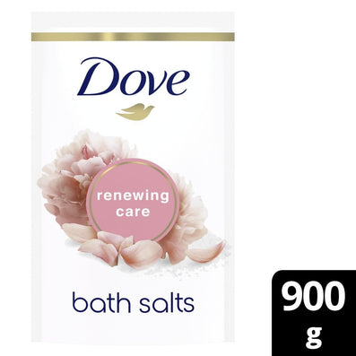 Dove Renewing Care Bath Salts Peony & Rose 900g