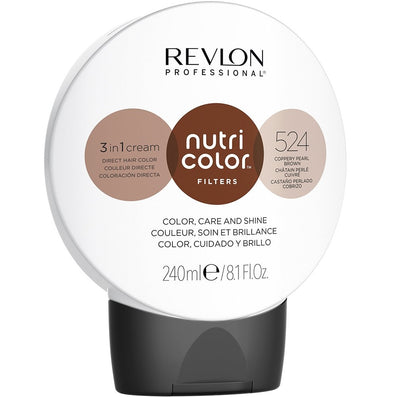 Revlon Professional Nutri Color Filters 524 Copper Pearl Brown 240ml