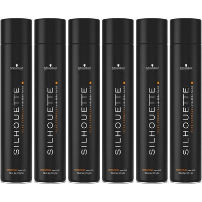 Schwarzkopf Professional Silhouette Super Hold Hairspray Multipack 6 x 750ml