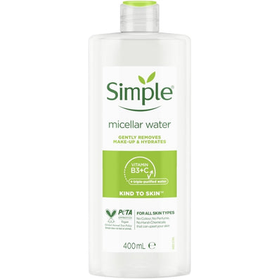 Simple Kind To Skin Micellar Cleansing Water 400ml