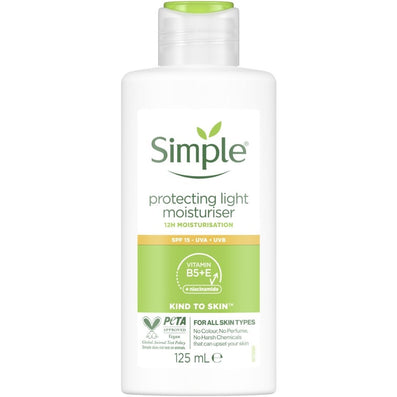 Simple Kind To Skin Protecting Light Moisturiser SPF15 125ml