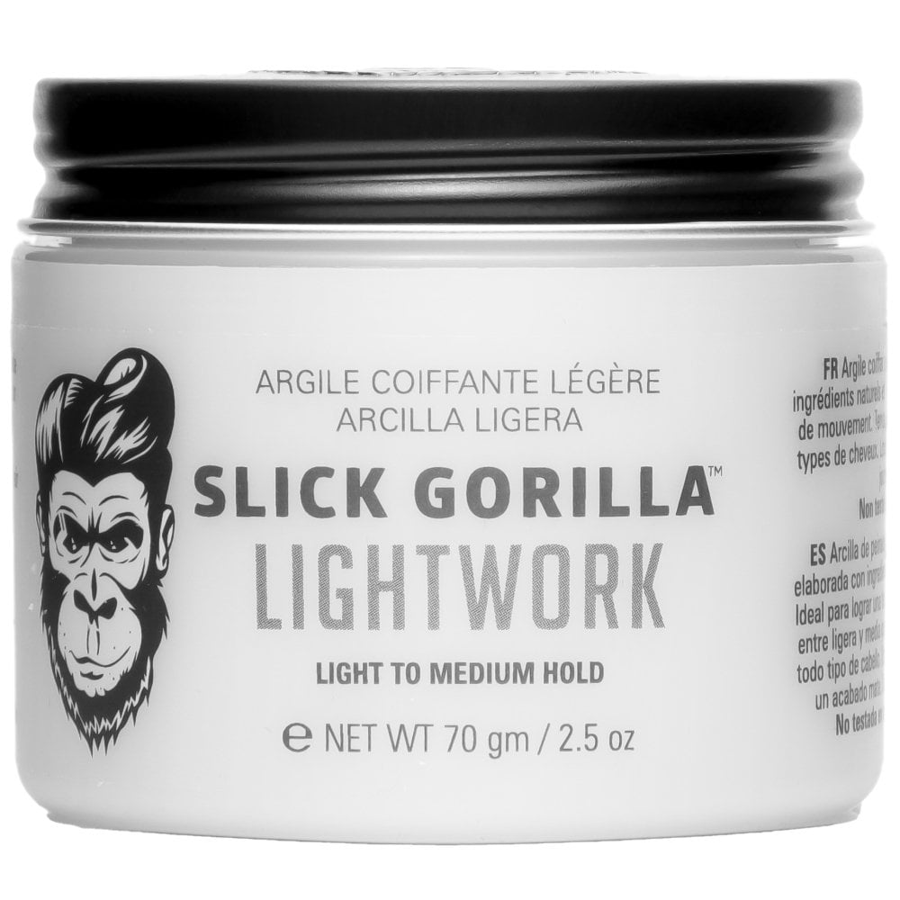 Slick Gorilla Hair Clay Matt – Leichte Stylingcreme Mit Flexiblem Halt, 75 Ml – Matt & Nicht Fettend