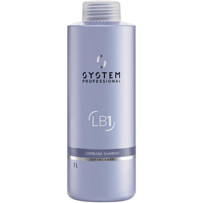 System Professional LuxeBlond Shampoo 1000ml