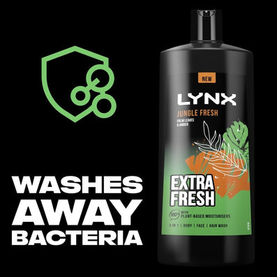 Lynx XXXL 3 In 1 Jungle Fresh Shower Gel 700ml