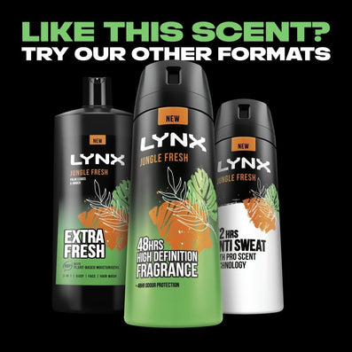 Lynx XXXL 3 In 1 Jungle Fresh Shower Gel 700ml