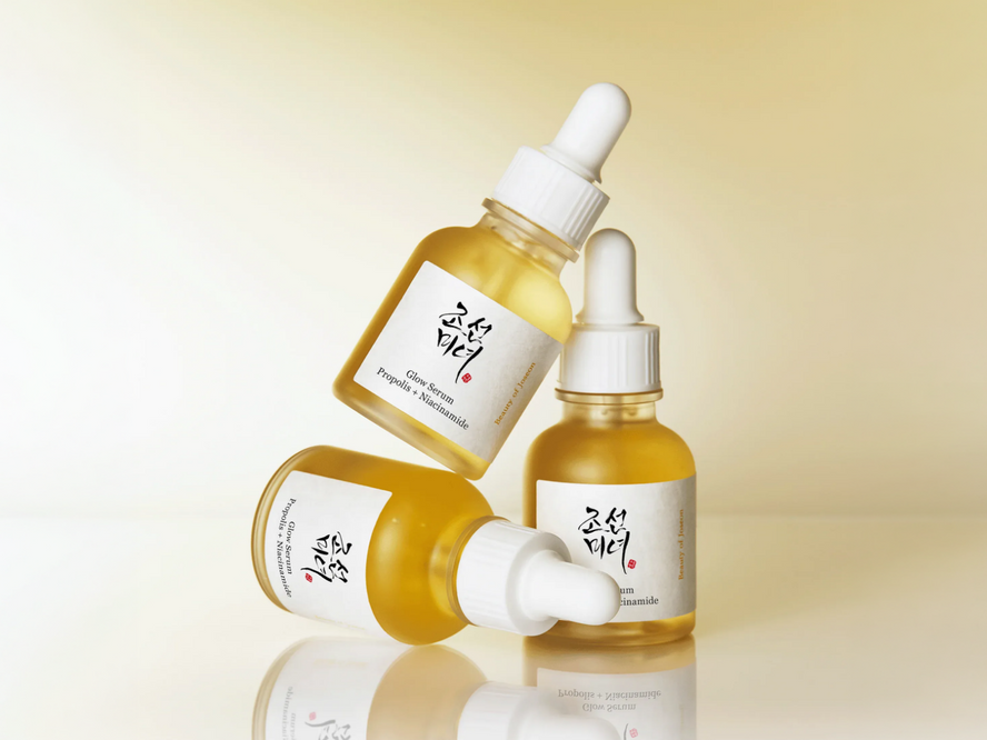 A selection of the best Beauty of Joseon bestsellers including the Rice and Probiotic Sunscreen, Glow Serum, Dynasty Cream and Green Plum Refreshing Cleanser