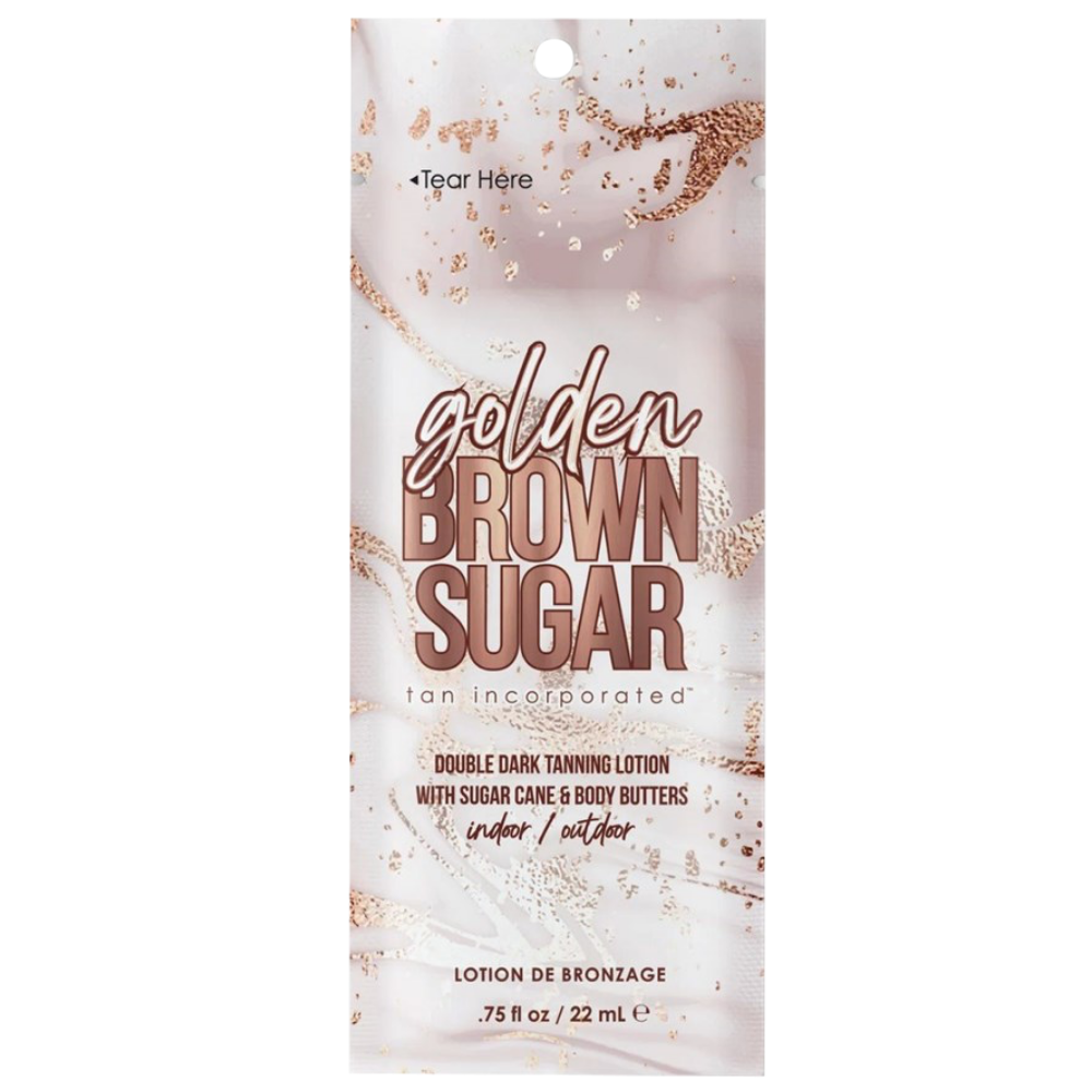 Tan Incorporated Golden Brown Sugar Tanning Accelerator Lotion Sachet 20ml