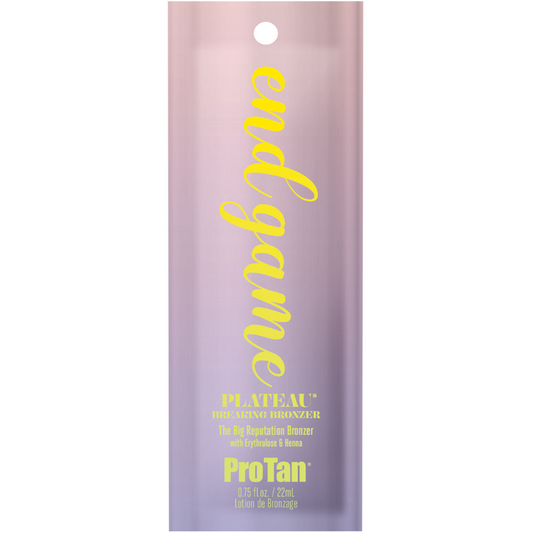 ProTan End Game Plateau Breaking Bronzing Tanning Accelerator Lotion Sachet 22ml