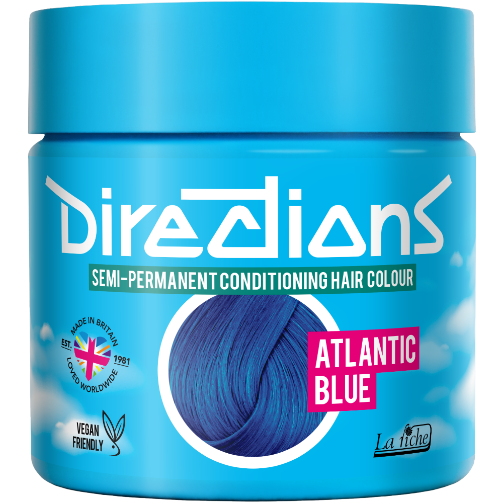 Directions Atlantic Blue Hair Dye 88ml