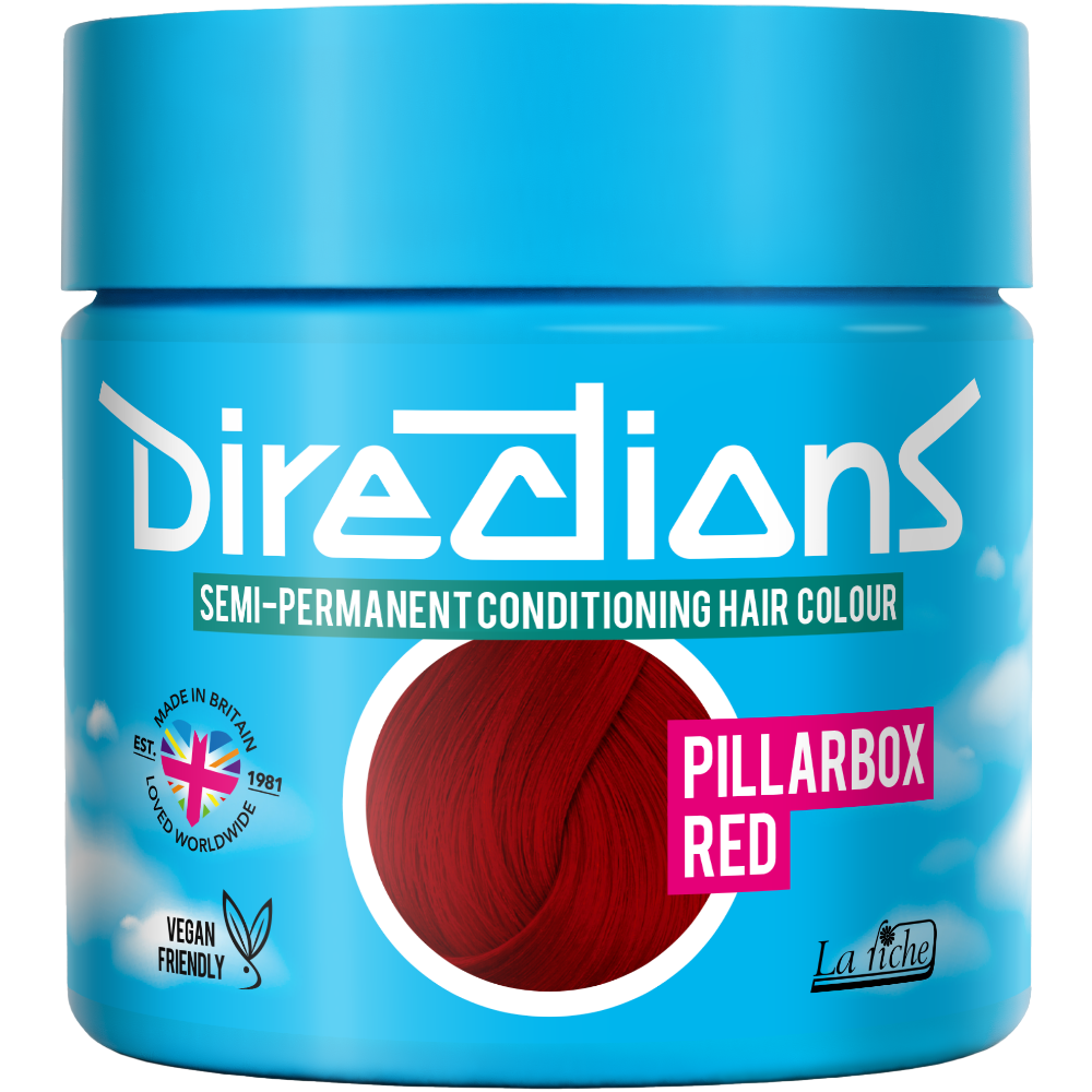 Directions Pillarbox Red Hair Dye 88ml