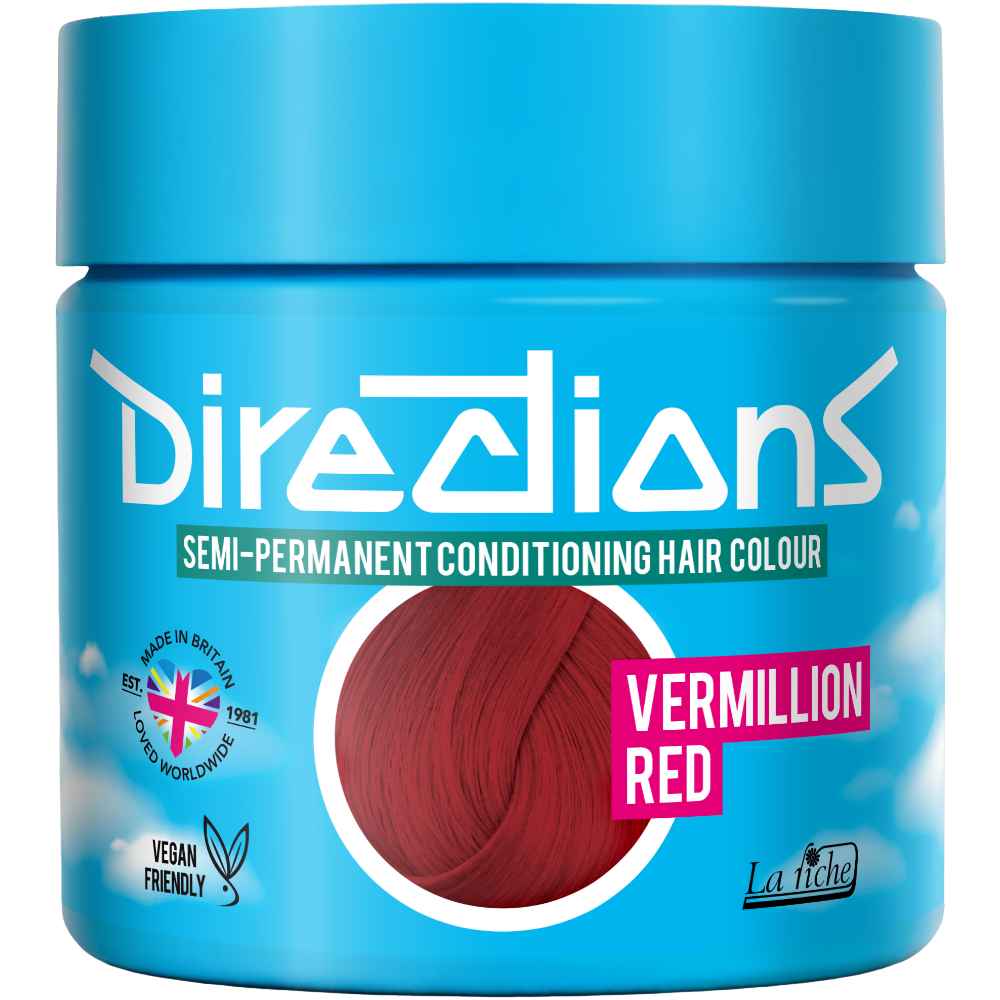 Directions Vermillion Hair Dye 88ml