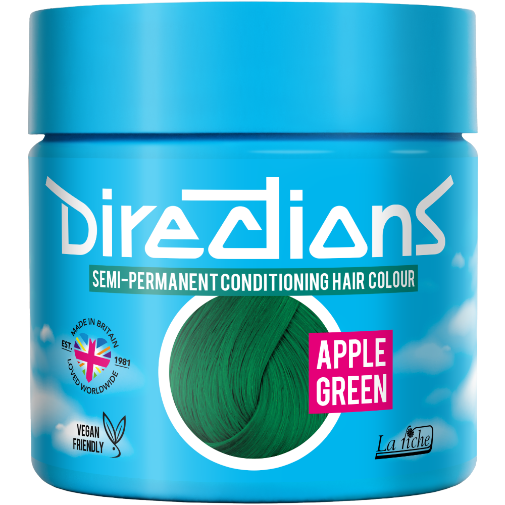 Directions Apple Green Hair Dye 88ml