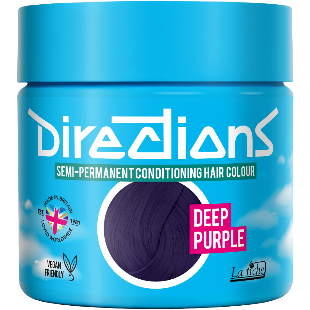 Directions Deep Purple Hair Dye 88ml