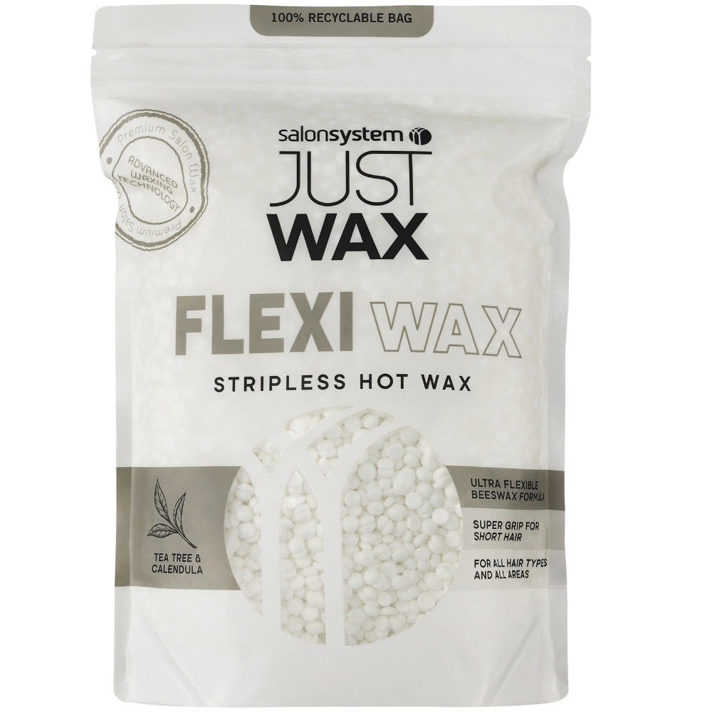 Salon System Just Wax FlexiWax Beads Tea Tree & Beeswax Stripless Hot Wax