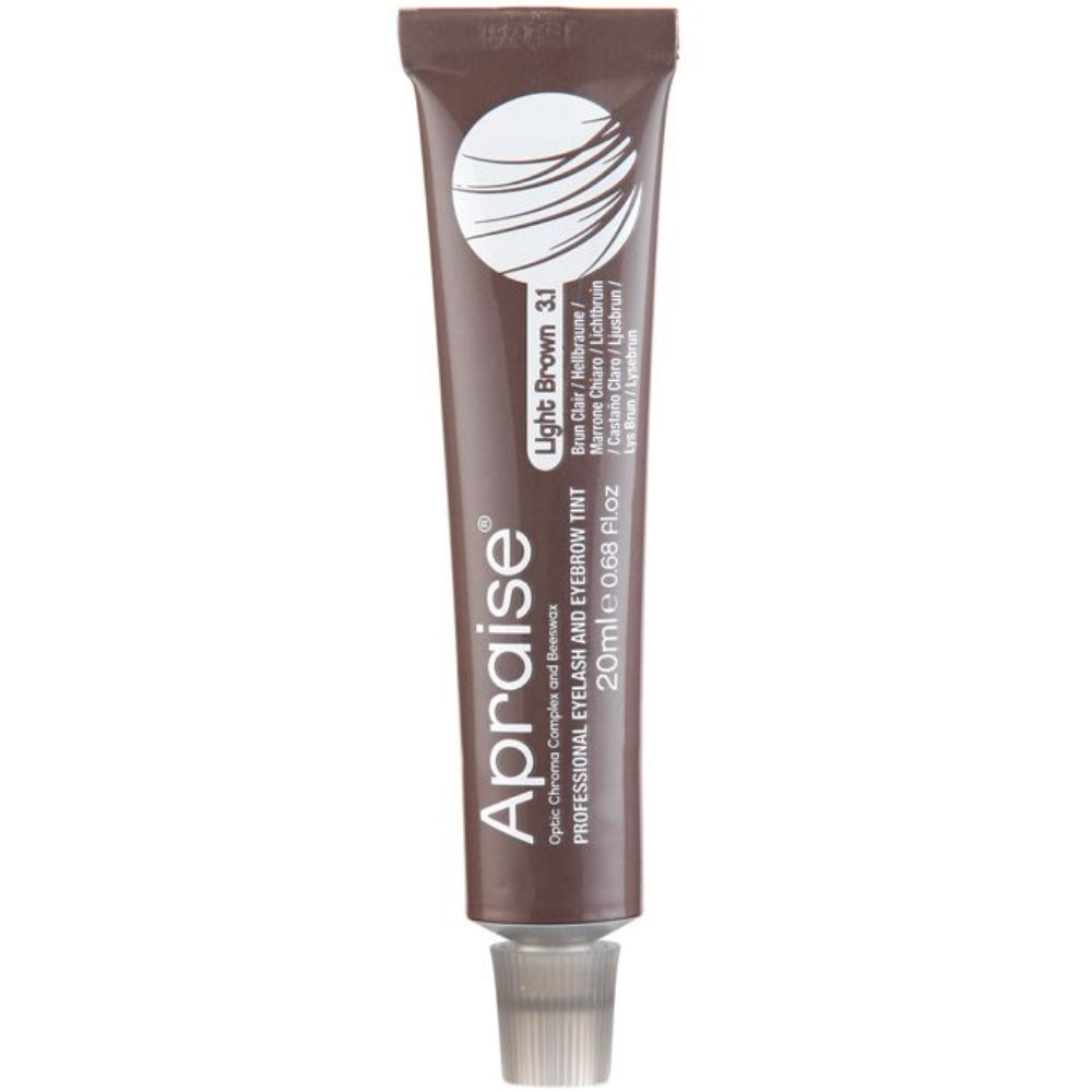 Apraise Professional Eyelash & Eyebrow Tint 3.1 Light Brown 20ml
