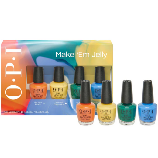 OPI Make 'Em Jelly Summer Mini Nail Polish Pack 4 x 3.75ml