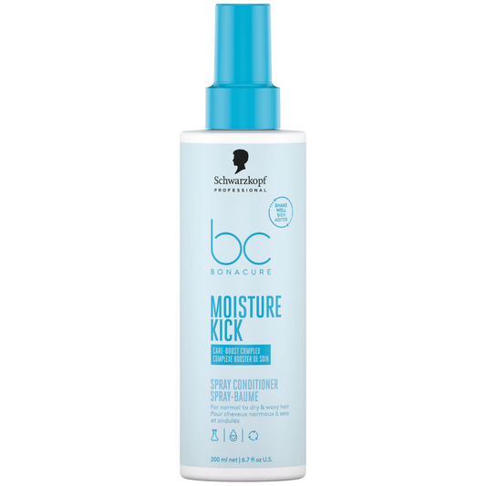 Schwarzkopf Professional BC Bonacure Clean Moisture Kick Spray Conditioner 200ml