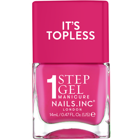 Nails Inc. It's Topless 1-Step Gel Olivia Nail Polish 14ml