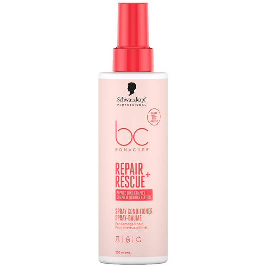Schwarzkopf Professional BC Bonacure Clean Peptide Repair Rescue Spray Conditioner 200ml