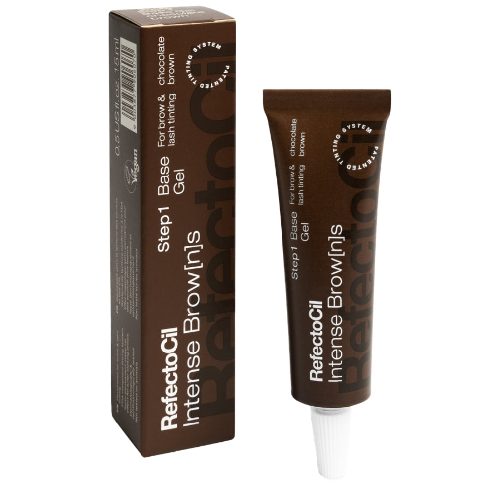 RefectoCil Intense Browns Base Gel Chocolate Brown 15ml 2