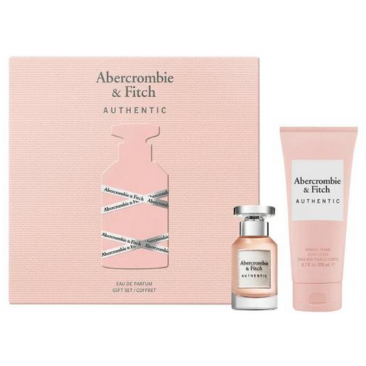 Abercrombie & Fitch Authentic Woman Eau De Parfum Gift Set 50ml
