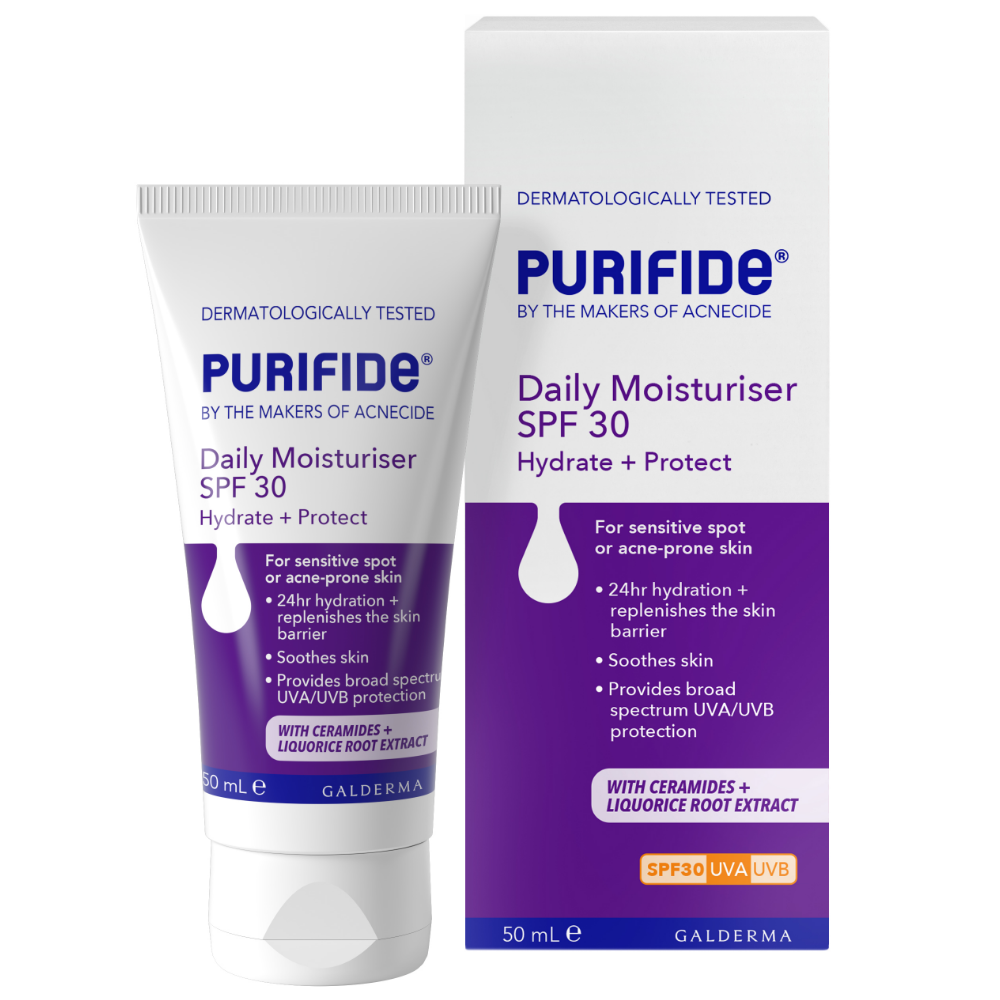 Acnecide + Purifide Purifide Daily Moisturiser SPF30 50ml