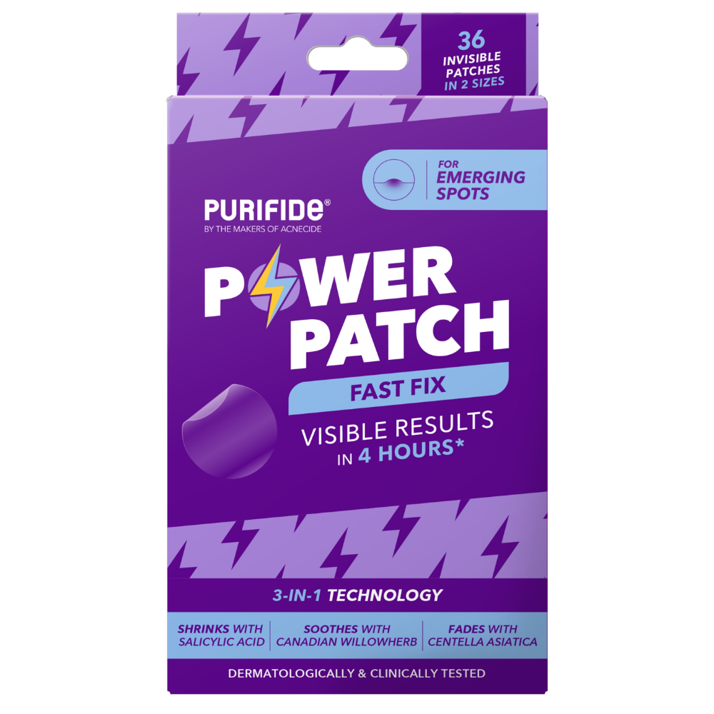 Acnecide + Purifide Purifide Salicylic Acid Power Patches Pack of 36