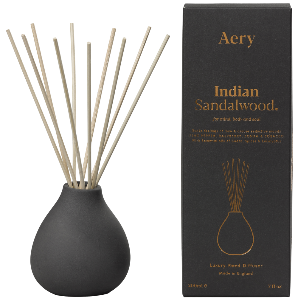 Aery Indian Sandalwood Reed Diffuser 200ml – Justmylook