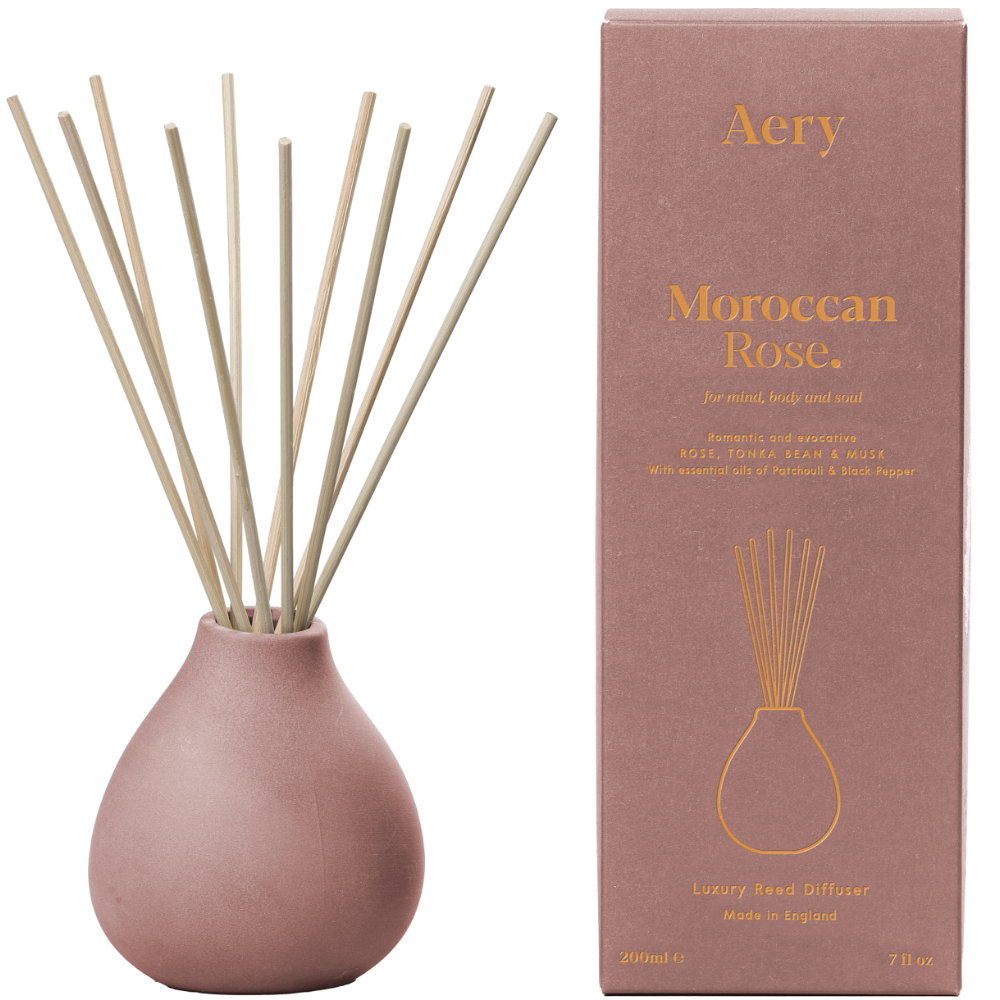 Aery Moroccan Rose Reed Diffuser 200ml – Justmylook